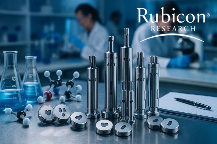 Tablet Dies and Punches for Rubicon Research by Morse o tool