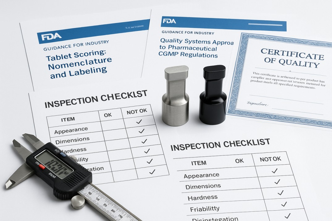 Quality Control Standards for Tablet Punches FDA and ICH Guidelines