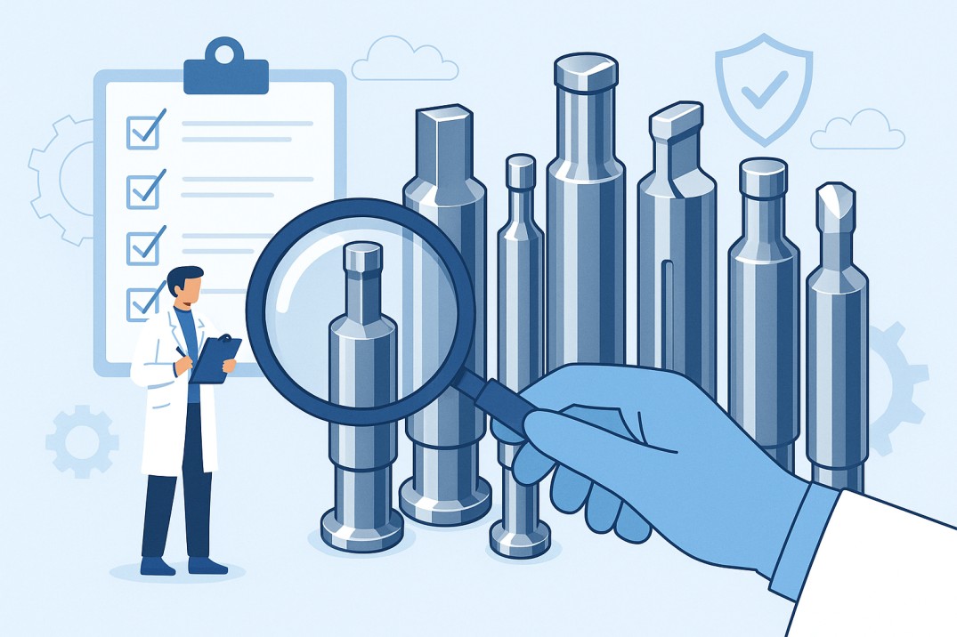 quality assurance testing on Pharmaceutical dies and punches